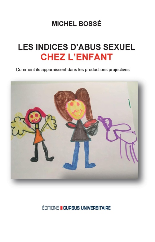 Couverture ebook de Les indices d'abus sexuels chez l'enfant, de Michel Bossé