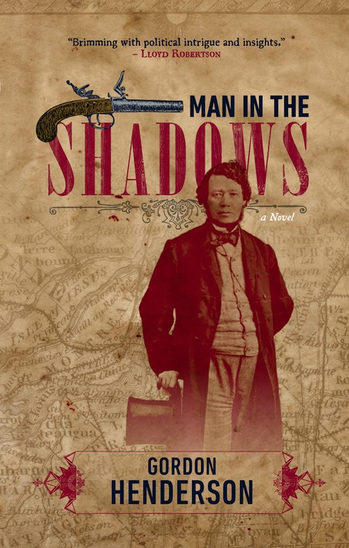ebook cover of Man in the Shadows, by Gordon Henderson