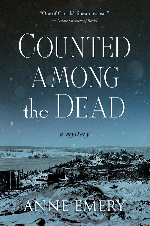 ebook cover of Counted Among the Dead, by Anne Emery