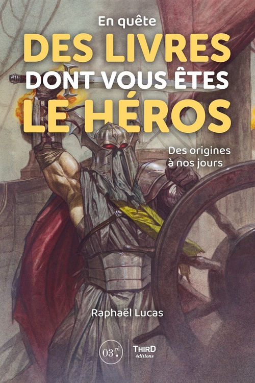 Couverture ebook de En quête des livres dont vous êtes le héros, de Raphael Lucas