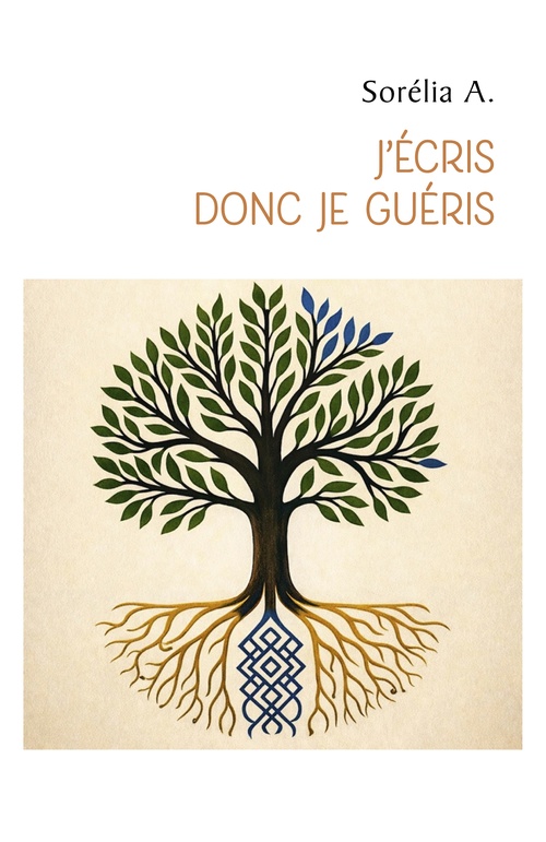 Couverture ebook de J'écris donc je guéris, de Sorelia A.