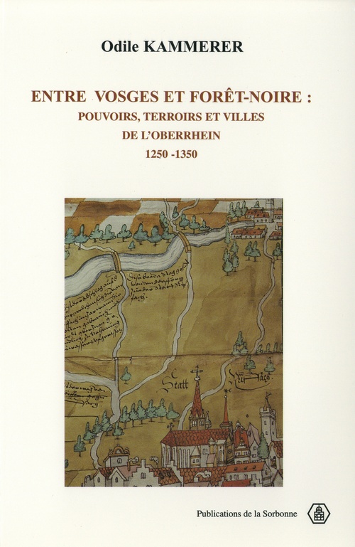 ebook cover of Entre Vosges et Forêt-Noire, by Odile Kammerer, Violaine Sebillotte-Cuchet