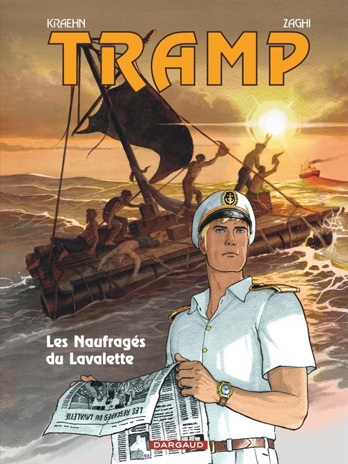 Couverture ebook de Tramp - Tome 15 - Les Naufragés du Lavalette, de Kraehn (Jean-Charles)