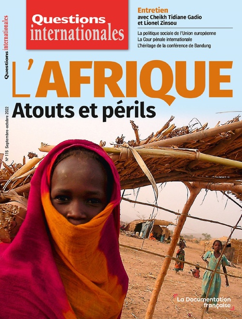 ebook cover of Questions Internationales : L'Afrique : atouts et périls - n°115, by Revue Questions Internationales