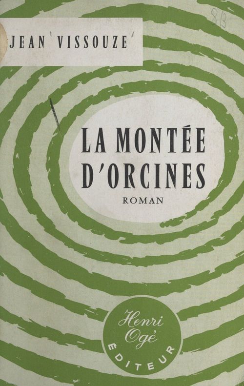 ebook cover of La montée d'Orcines, by Jean Vissouze
