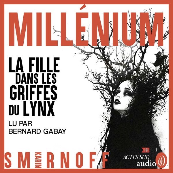 audiobook cover of Millénium 8 - La Fille dans les griffes du lynx, by Karin Smirnoff