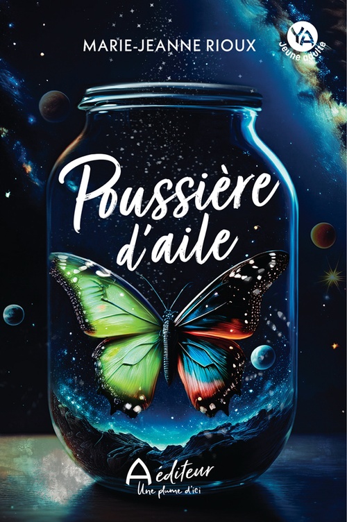 Couverture ebook de Poussière d'aile, de Marie-Jeanne Rioux