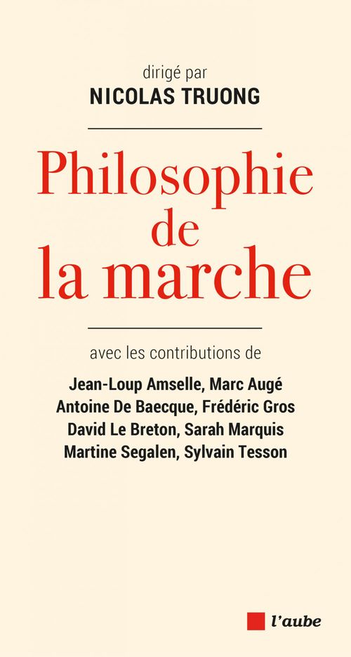 Couverture ebook de Philosophie de la marche, de Nicolas Truong
