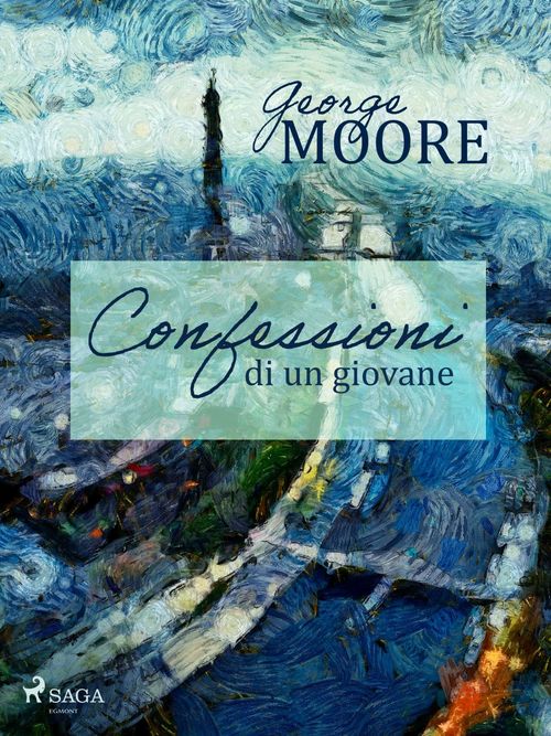 ebook cover of Confessioni di un giovane, by George Moore