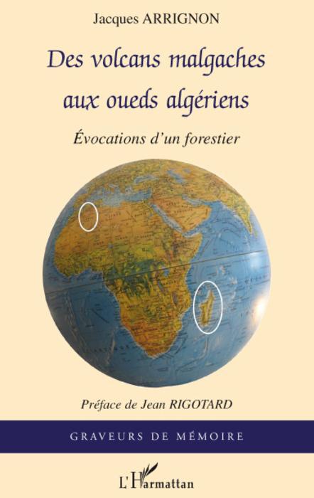 ebook cover of Des volcans malgaches aux oueds algériens, by Jacques Arrignon