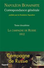 Couverture ebook de Correspondance générale - Tome 12, de Fondation Napoléon