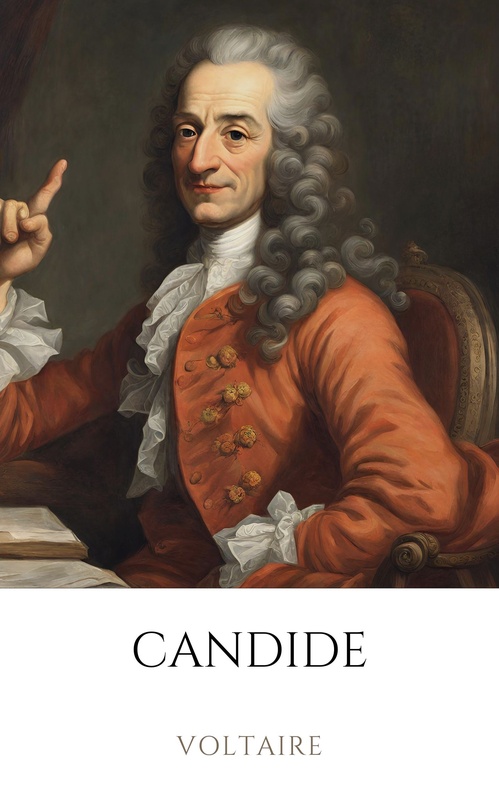 Couverture ebook de Candide, de Voltaire