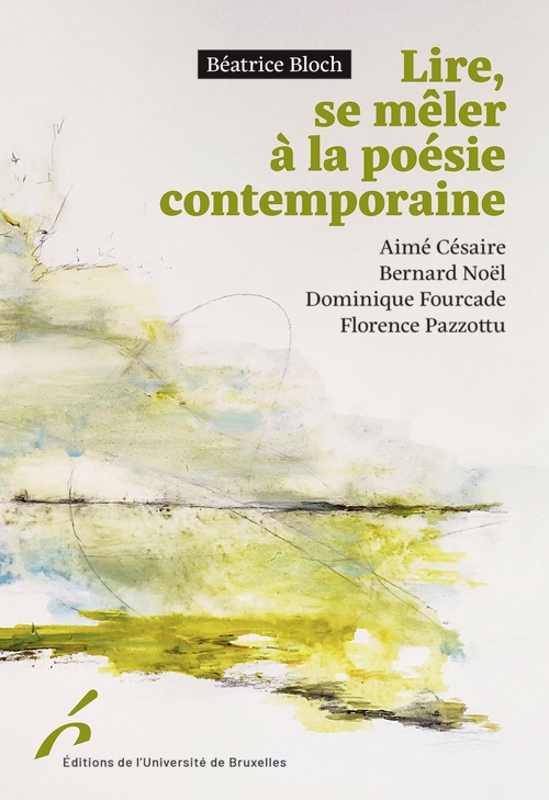 Couverture ebook de Lire, se mêler à la poésie contemporaine., de Béatrice Bloch