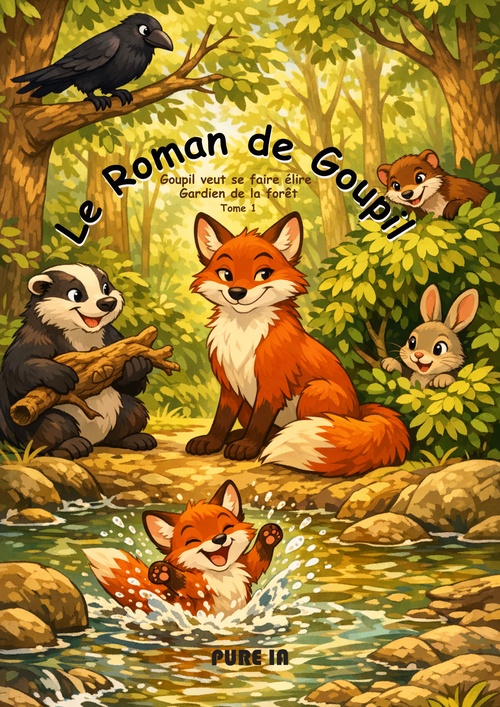 ebook cover of Le roman de Goupil, Tome 1, by Ia