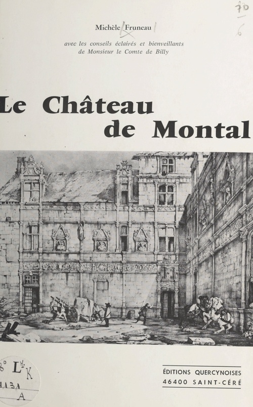 Couverture ebook de Le château de Montal, de Michele Fruneau