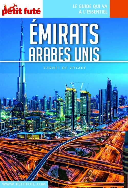 Couverture ebook de EMIRATS ARABES UNIS 2018 Carnet Petit Futé, de Collectif petit futé