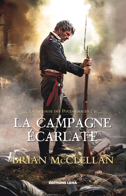 ebook cover of La Campagne Écarlate, by Brian McClellan