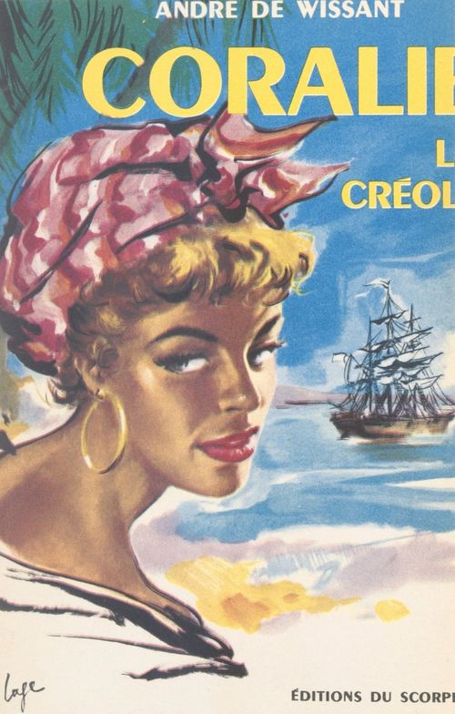 ebook cover of Coralie la créole, by Andre De Wissant