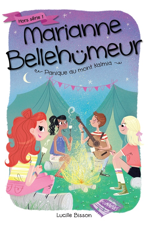 ebook cover of Panique au Mont Kalmia, by Lucille Bisson