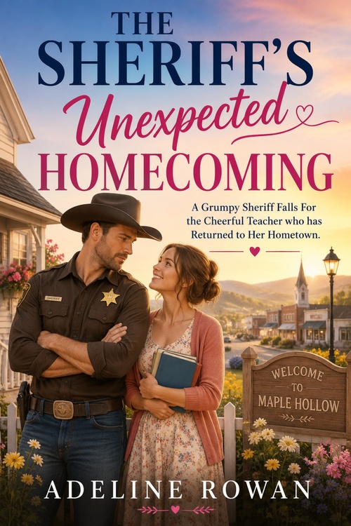 ebook cover of THE SHERIFF'S UNEXPECTED HOMECOMING., by Adeline Rowan