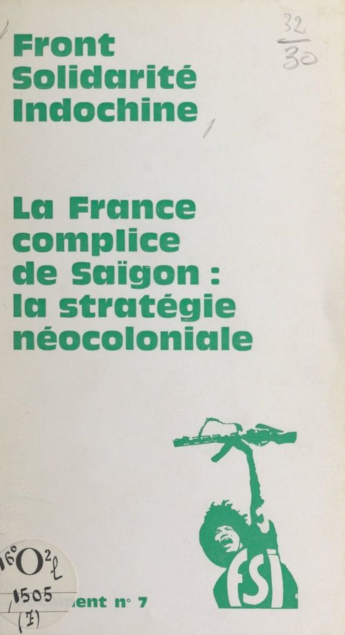 Couverture ebook de Le néo-colonialisme français, de Front Solidarite Indochine