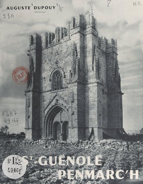 ebook cover of St Guénolé Penmarc'h, by Auguste Dupouy