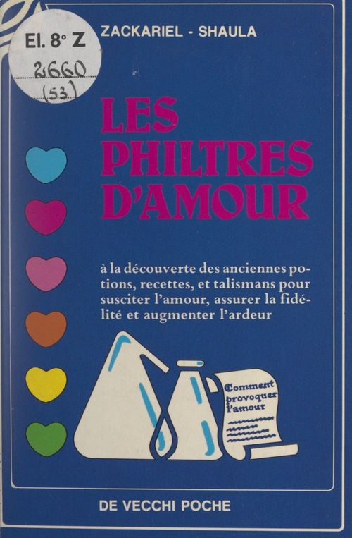 Couverture ebook de Les philtres d'amour, de Shaula, Zackariel