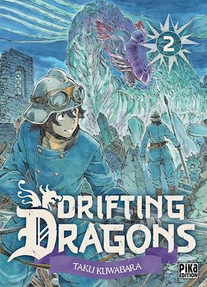 Couverture ebook de Drifting Dragons T02, de Taku Kuwabara