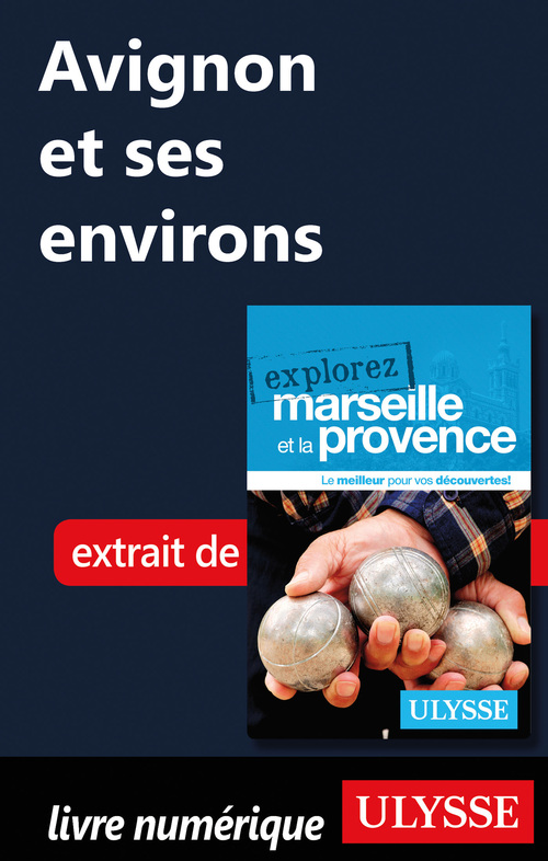 Couverture ebook de Avignon et ses environs, de Sarah Meublat