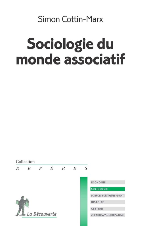 Couverture ebook de Sociologie du monde associatif, de Simon Cottin-Marx