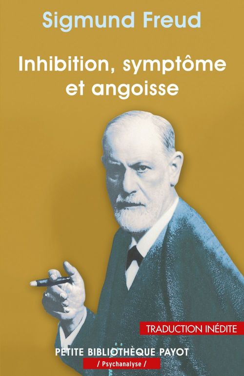 Couverture ebook de Inhibition, symptôme et angoisse, de Sigmund Freud