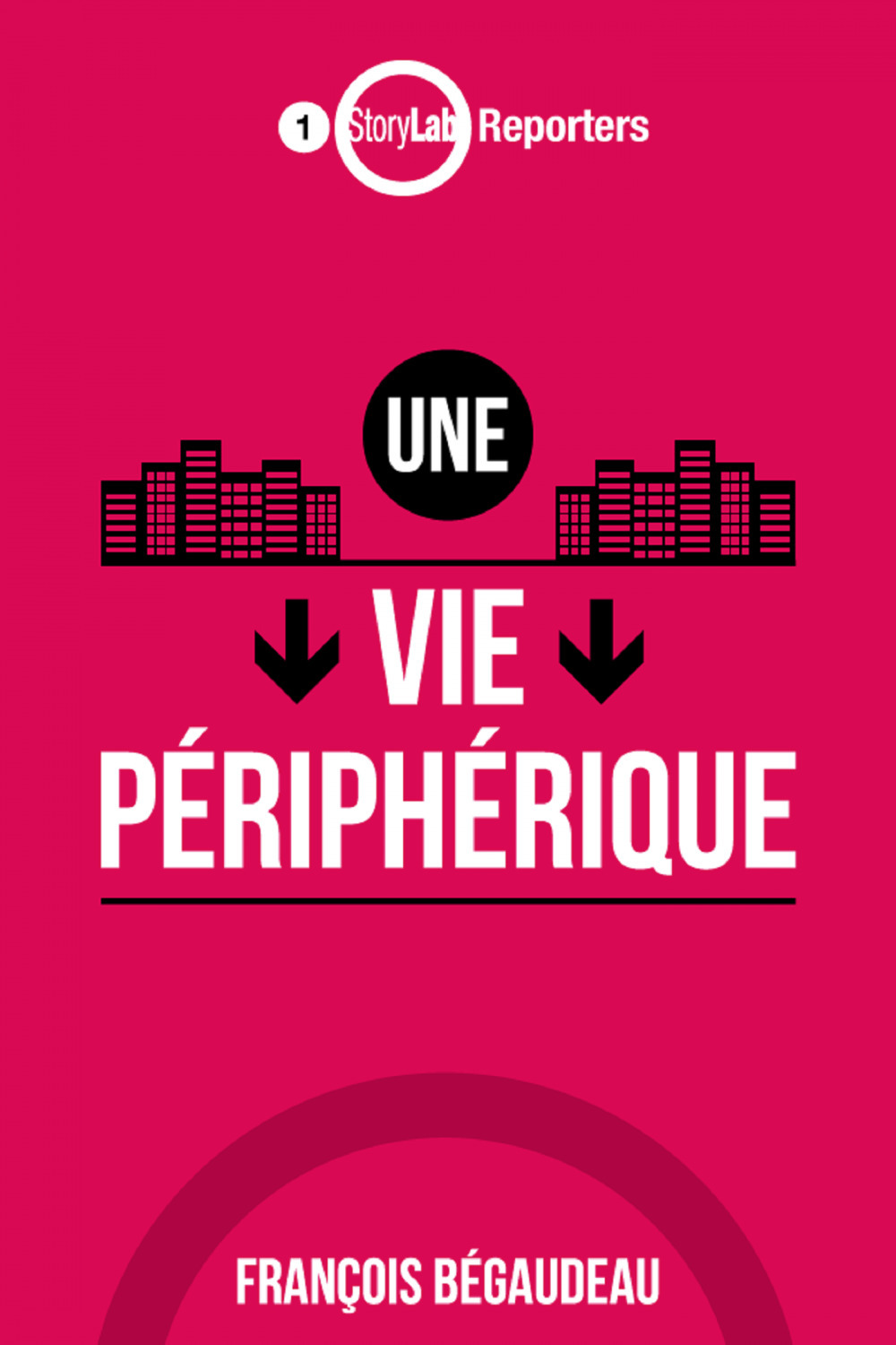 ebook cover of Une vie périphérique, by François Bégaudeau