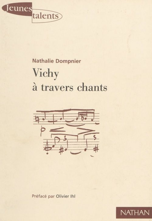 ebook cover of Vichy à travers chants, by Dompier