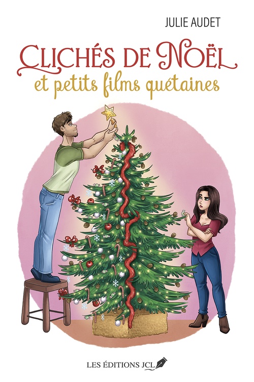 Couverture ebook de Clichés de Noël et petits films quétaines, de Julie Audet