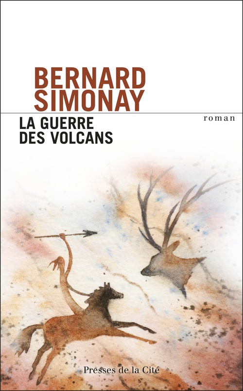 ebook cover of La guerre des volcans, by Bernard Simonay