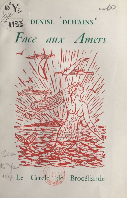 ebook cover of Face aux amers, by Denise Deffains