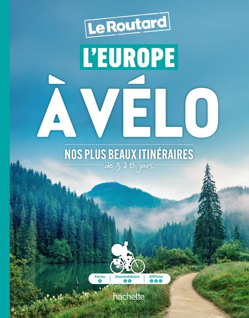 Couverture ebook de L'Europe à vélo, de Philippe Gloaguen