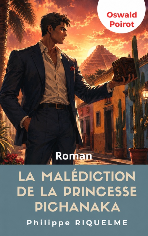 ebook cover of La malédiction de la princesse Pichanaka - Les mémoires d'Oswald Poirot - Tome 2, by Philippe Riquelme