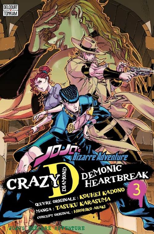 ebook cover of Jojo's - Crazy D T03 - Demonic Heartbreak, by Hirohiko Araki