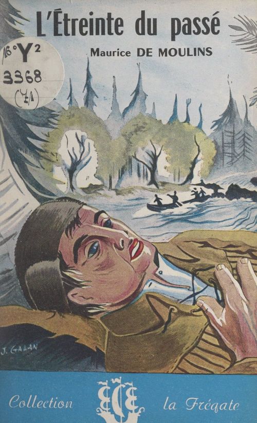 Couverture ebook de L'étreinte du passé, de Maurice De Moulins