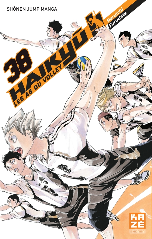 Couverture ebook de Haikyu !! - Les As du volley T38, de Haruichi Furudate