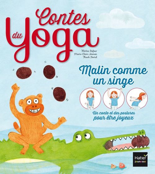 ebook cover of Contes du yoga - Malin comme un singe, by Therese Dufour