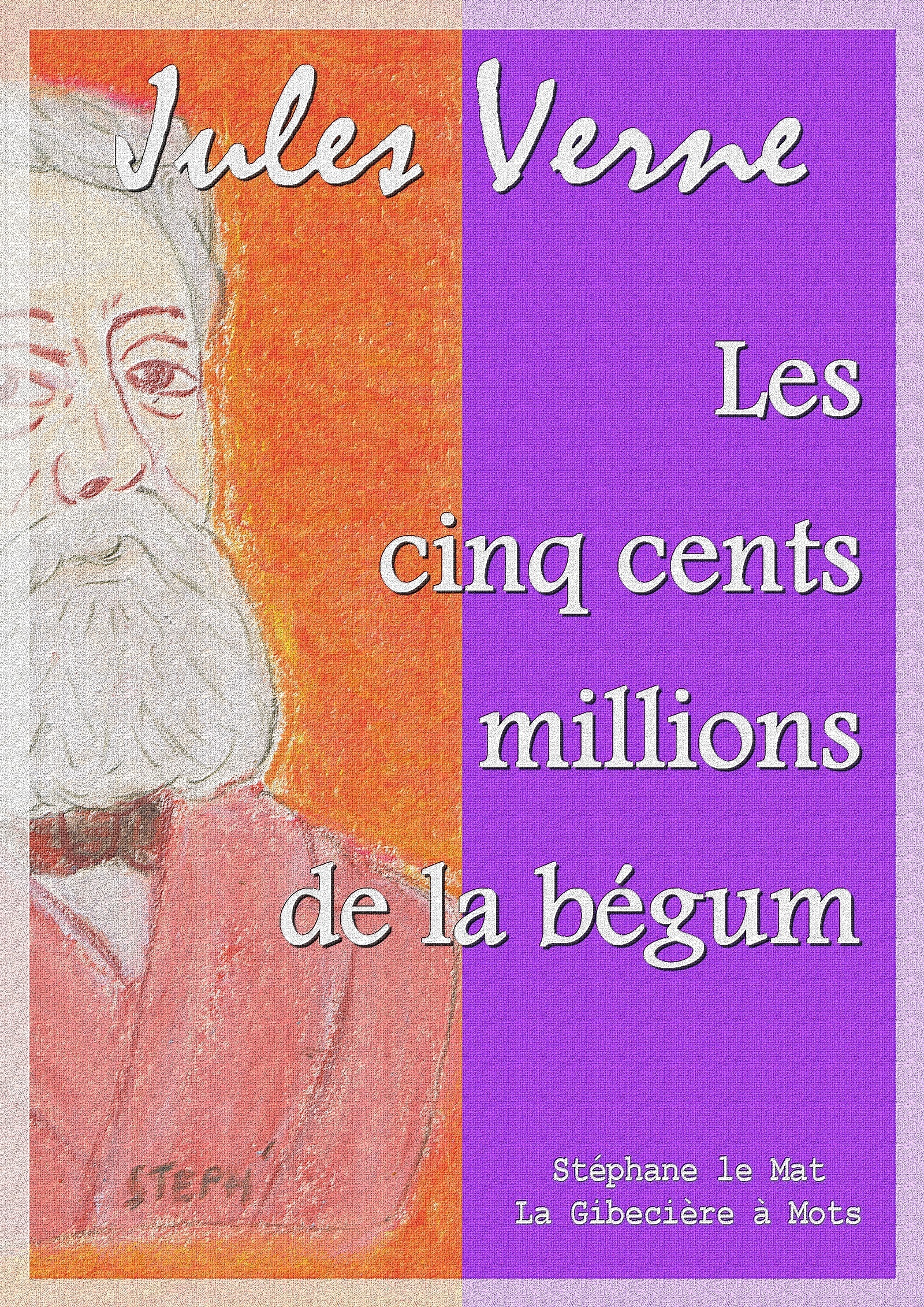 ebook cover of Les cinq cents millions de la bégum, by Jules Verne