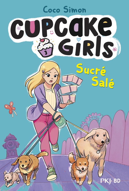 ebook cover of Cupcake Girls - , la bande dessinée - Tome 3 Sucré salé, by Coco Simon
