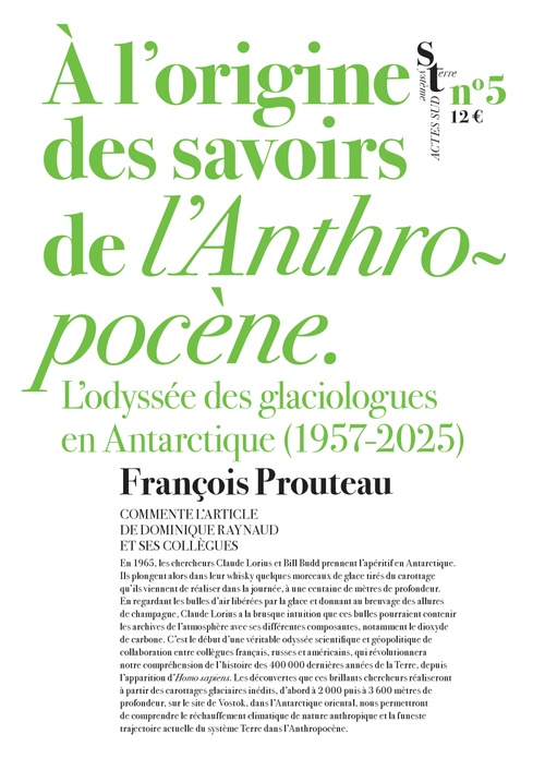 ebook cover of A l´origine des savoirs de l´Anthropocène, by François Prouteau