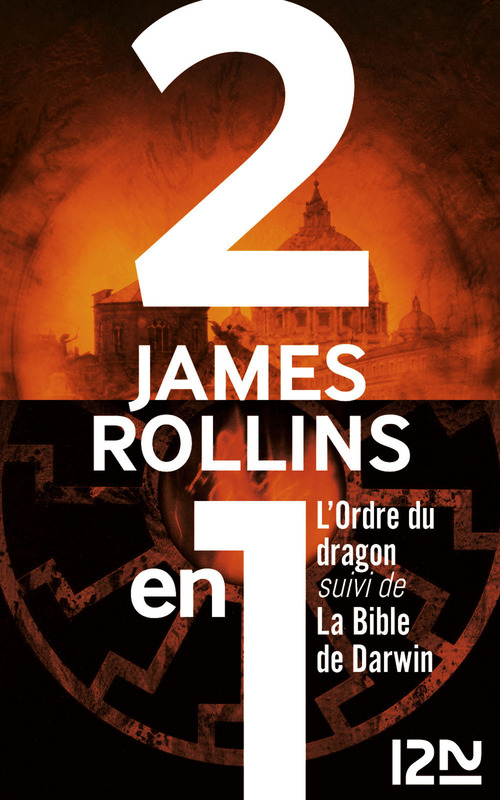 Couverture ebook de L'Ordre du dragon suivi de La bible de Darwin, de James Rollins