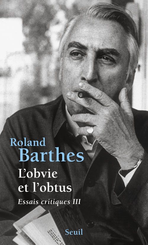 Couverture ebook de L'Obvie et l'Obtus. Essais critiques 3, de Roland Barthes
