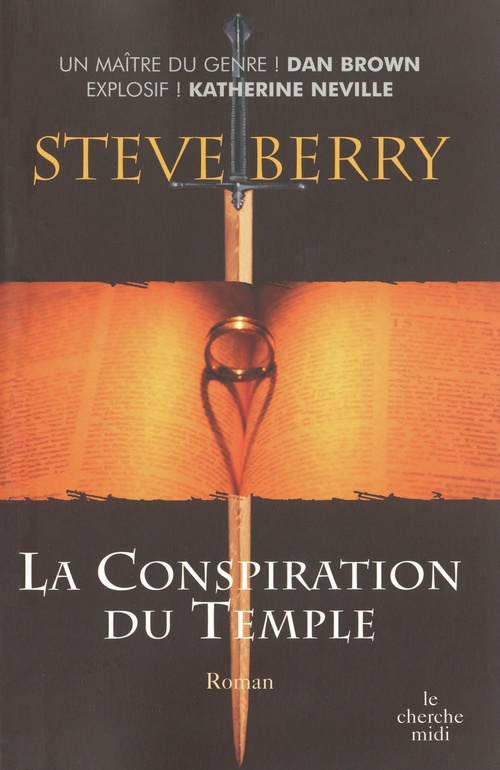 ebook cover of La conspiration du temple, by Steve Berry