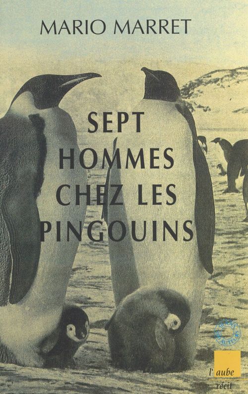 Couverture ebook de Sept hommes chez les pingouins, de Marret M