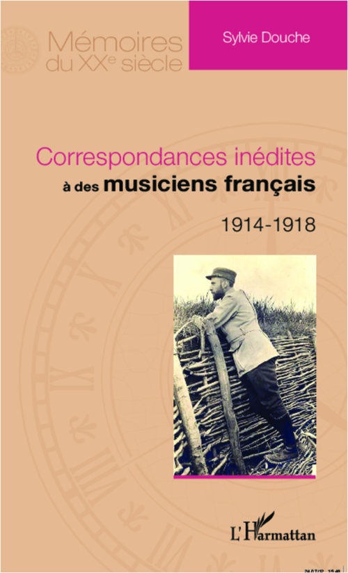 Couverture ebook de Correspondances inédites à des musiciens français, de Sylvie Douche